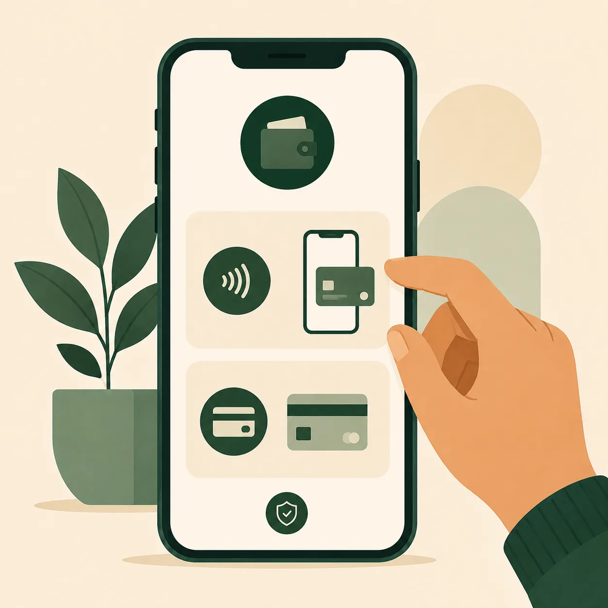 Phone showing Easypaisa and JazzCash payment options inside a mobile gaming app wallet screen